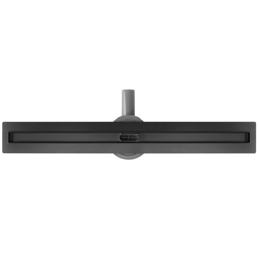 REA-G2710 - Canaleta de desagüe lineal NEOX SLIM 80 cm acero inoxidable/negro