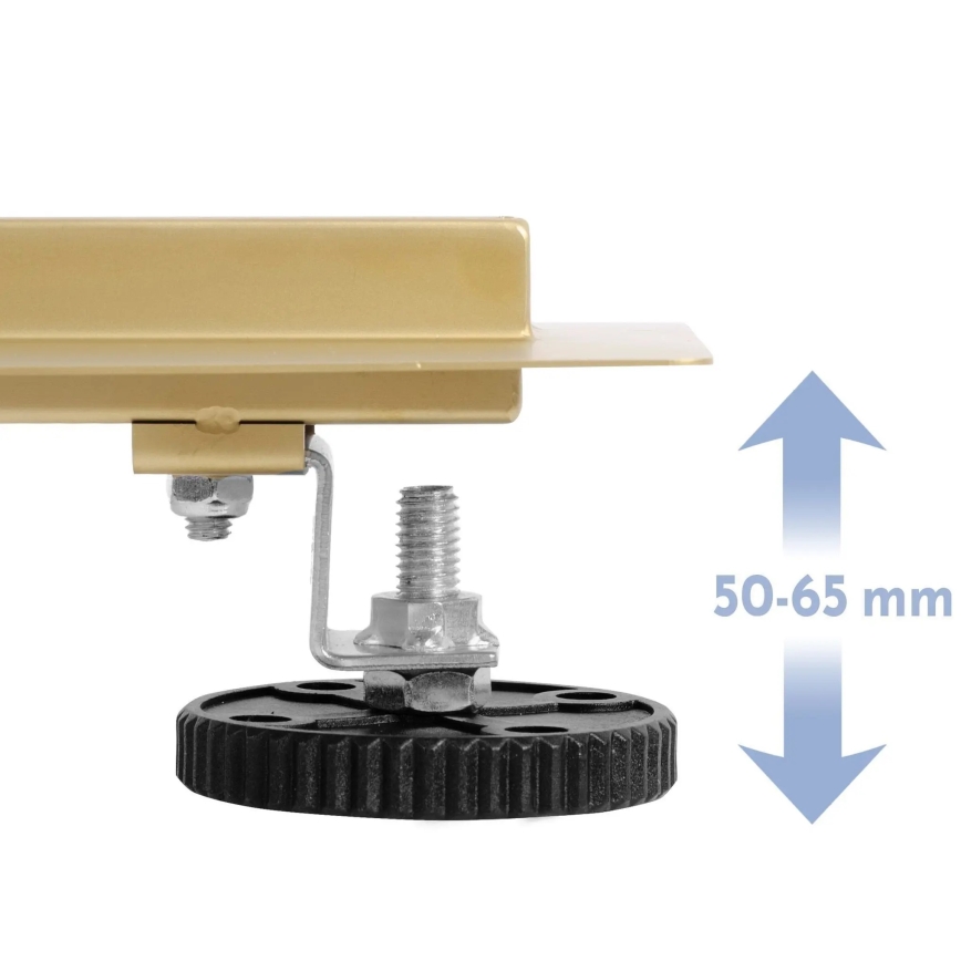 REA-G2738 - Canaleta de desagüe NEOX PRO 100 cm dorada