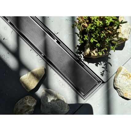 REA-G5806 - Canaleta de desagüe NEOX PRO 50 cm níquel