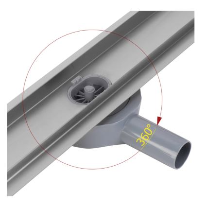 REA-G5807 - Canal de desagüe NEOX PRO 60 cm, acero inoxidable