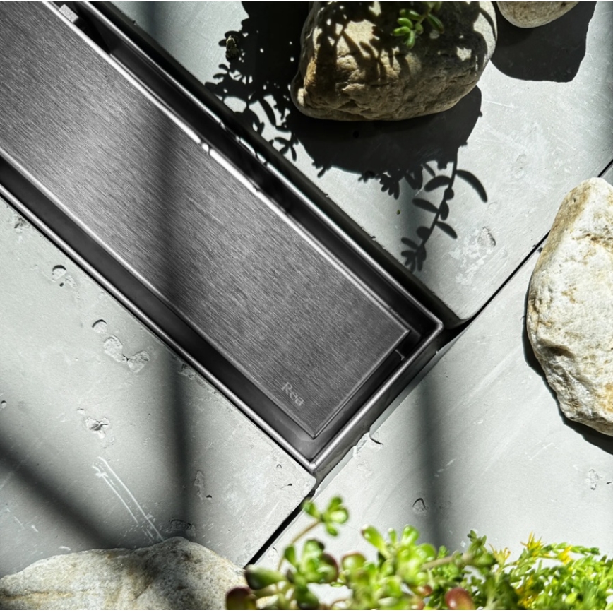 REA-G5808 - Canaleta de desagüe NEOX PRO 70 cm en acero inoxidable