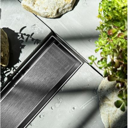 REA-G5809 - Canaleta de desagüe NEOX PRO 80 cm, acero inoxidable