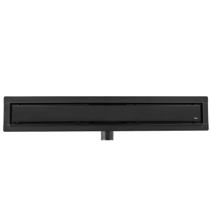 REA-G6600 - Canaleta de desagüe lineal PURE NEOX 50 cm negro mate