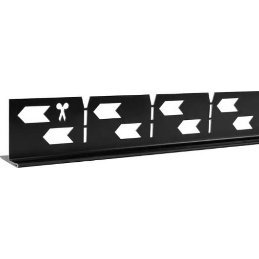 REA-K3218 - Perfil inclinado 140 cm negro