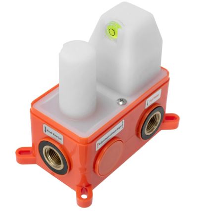 REA-P4160 - Juego de ducha con grifería empotrada LUNGO oro cepillado
