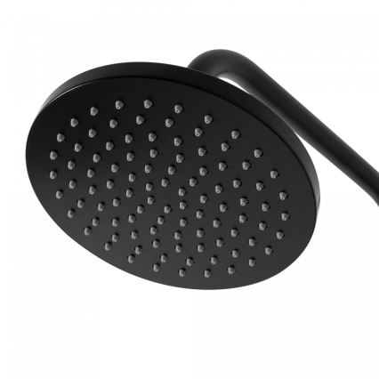 REA-P7005 - Set de ducha LUIS negro mate