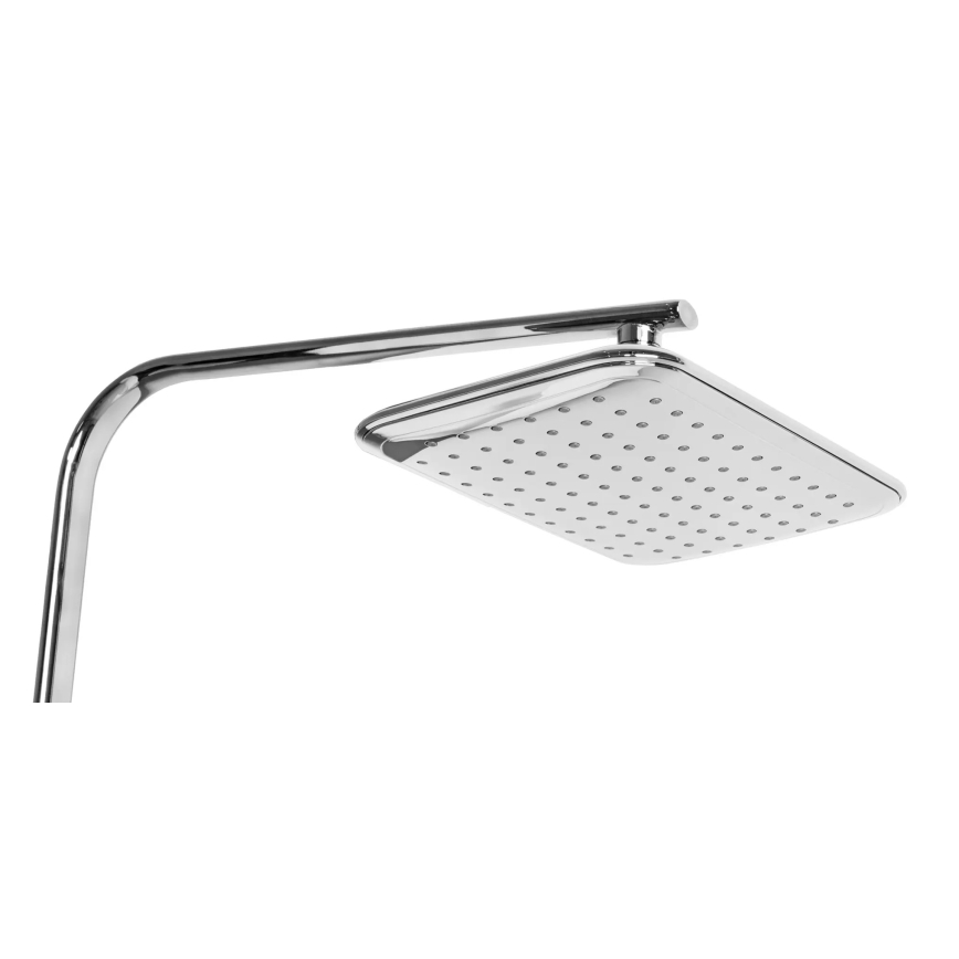 REA-P7100 - Conjunto de ducha con grifo termostático TOM, cromo brillante