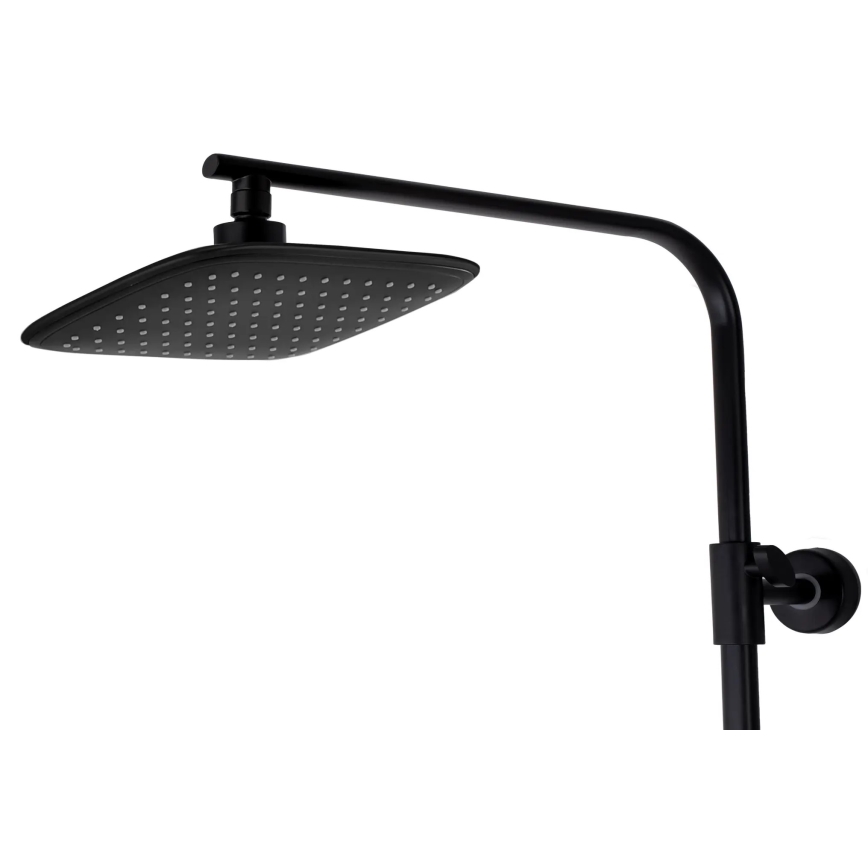 REA-P7101 - Conjunto de ducha con grifo termostático TOM negro mate