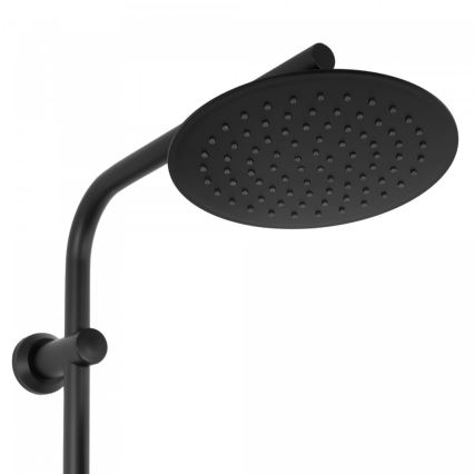 REA-P8804 - Set de ducha con grifería termostática BLISS negro mate