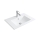 REA-U0190 - Lavabo empotrado DAFNE 46,5x72 cm cerámica/blanco brillante
