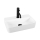 REA-U0630 - Lavabo para encimera/suspendido NAOMI 28,5x45,5 cm cerámica/blanco