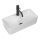 REA-U0699 - Lavabo para encimera MERY 25x50,5 cm cerámica/blanco brillante