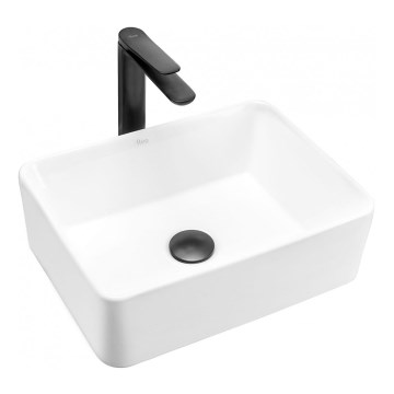 REA-U0952 - Lavabo sobre encimera ANITA MINI 31x41 cm cerámica/blanco brillante