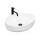 REA-U1223 - Lavabo sobre encimera QUEEN 41,5x55 cm cerámica/blanco brillante