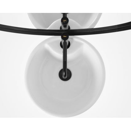 REA-U5635 - Lavabo exento BLANKA 85x40 cm cerámica/blanco brillante