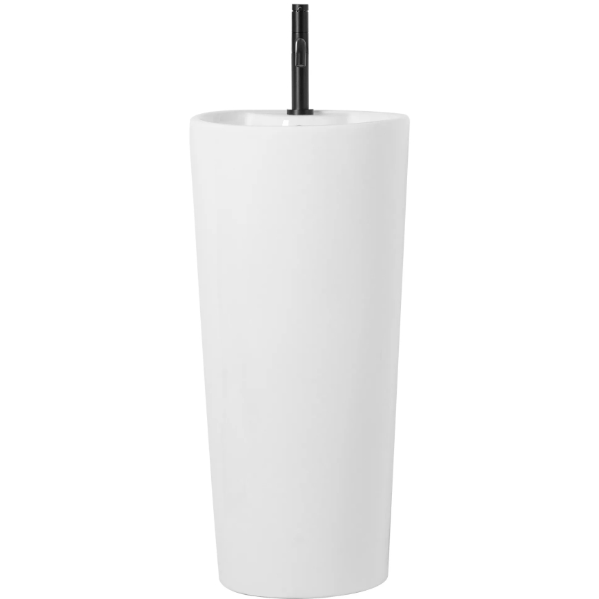 REA-U5635 - Lavabo exento BLANKA 85x40 cm cerámica/blanco brillante