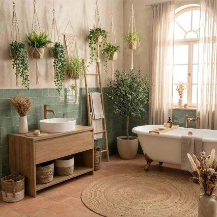 REA-U6370 - Lavabo sobre encimera JOANA 38,5 x 50,5 cm cerámica/blanco brillante