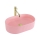 REA-U6376 - Lavabo sobre encimera VANDA 31x49 cm, cerámica/rosa mate