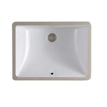 REA-U6653 - Lavabo empotrado ADELA 33x46 cm cerámica/blanco brillante