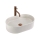 REA-U7342 - Lavabo sobre encimera VANDA 31x49 cm cerámica/beige/imitación de piedra