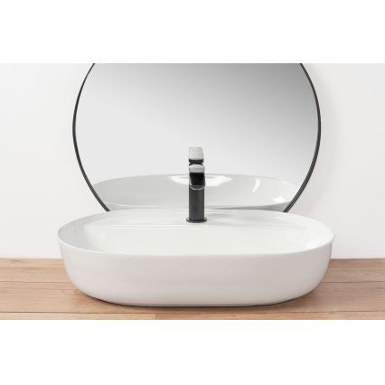 REA-U7900 - Lavabo para encimera AURA 40,5x60,5 cm cerámica/blanco brillante