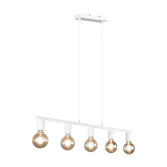Reality - Lámpara colgante VANNES 5xE27/40W/230V