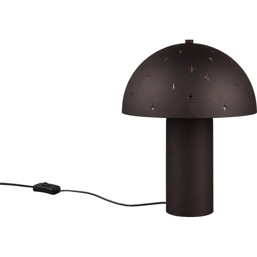 Reality - Lámpara de mesa SETA 1xE14/28W/230V negra