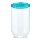 Recipiente de comida INTERLOCK 0,5 l turquesa/transparente