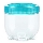 Recipiente de comida INTERLOCK 0,5 l turquesa/transparente