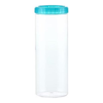 Recipiente de comida INTERLOCK 1,6 l turquesa/transparente