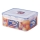 Recipiente de comida LOCK 5,5 l azul/transparente
