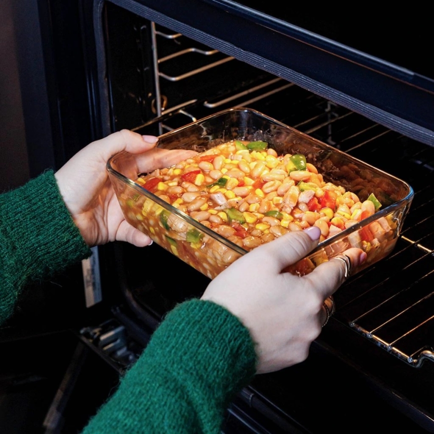 Recipiente de vidrio PYREX para alimentos, 1,5 l