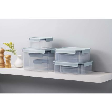 Recipiente para alimentos CLASSIC PLUS 1,25 l azul/transparente