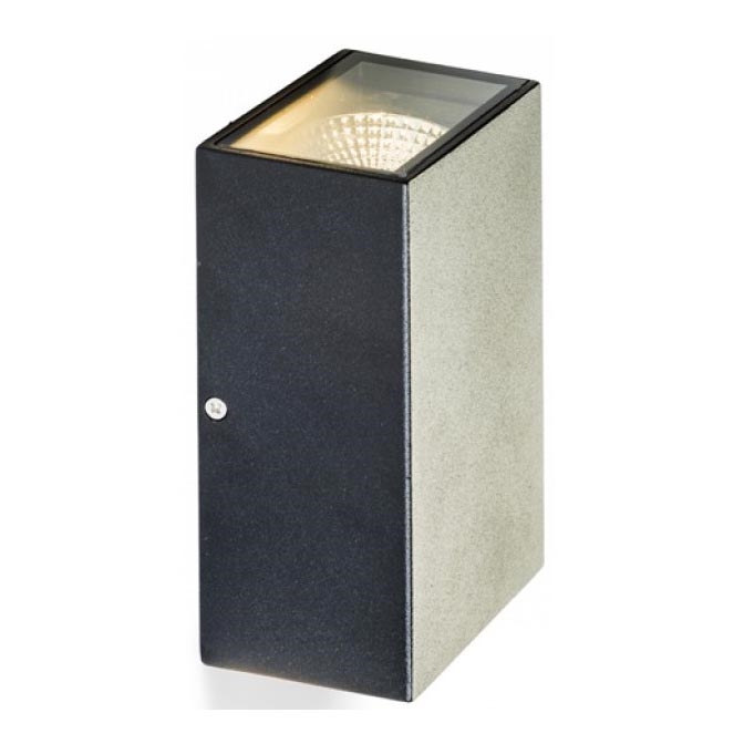 RED - Design Rendl - R10353 - Aplique LED para exterior DIXIE 2xLED/5W/230V IP54