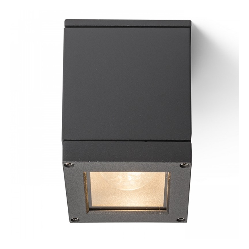RED - Design Rendl-R10385 - Plafón de exterior QUADRA 1xE27/75W/230V IP54