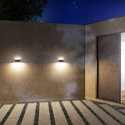 RED - Design Rendl-R10439 - Aplique de exterior WOOP 1xR7s/48W/230V IP54