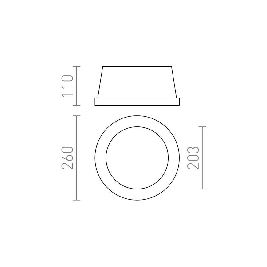 RED - Design Rendl - R10444 - Lámpara de suspensión MIA 2xE27/40W/230V