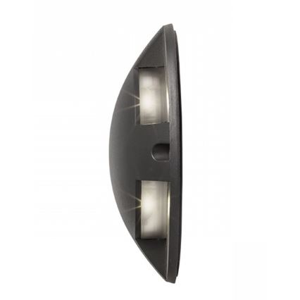 RED - Design Rendl-R11751- Lámpara empotrable LED para exteriores TOP 4xLED/1W/230V IP67