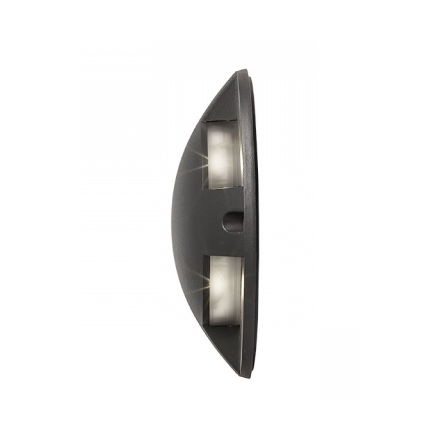 RED - Design Rendl-R11751- Lámpara empotrable LED para exteriores TOP 4xLED/1W/230V IP67