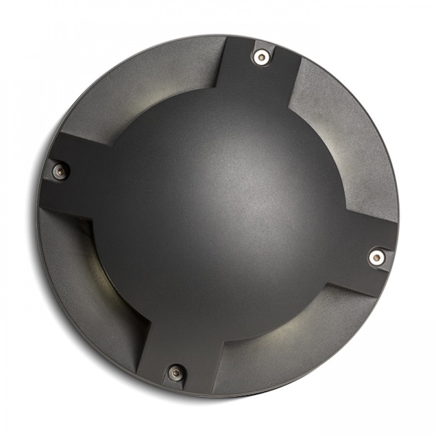 RED - Design Rendl-R11751- Lámpara empotrable LED para exteriores TOP 4xLED/1W/230V IP67