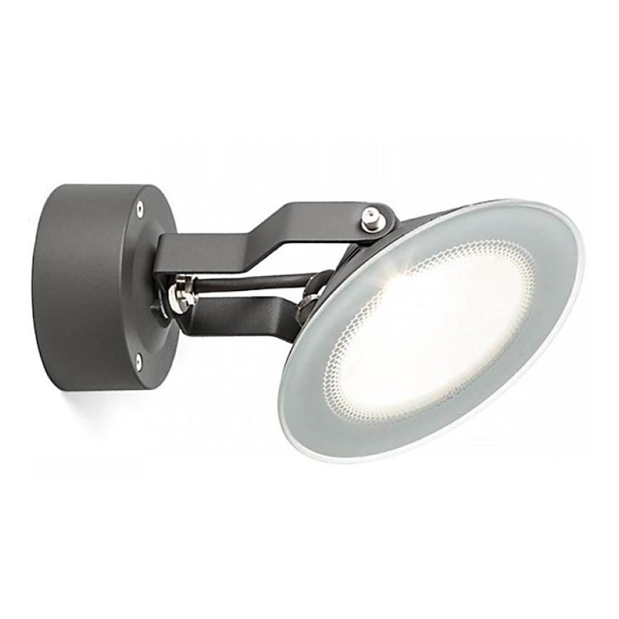 RED - Design Rendl - R11753 - Aplique LED para exterior FOX LED/9W/230V IP65