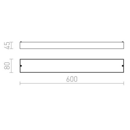 RED - Design Rendl - R11993 - Aplique LED de baño MARINA LED/9W/230V IP44