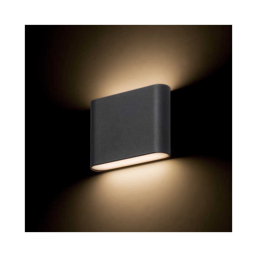 RED - Design Rendl - R12012 - Aplique LED para exterior CHOIX 2xLED/3W/230V IP54