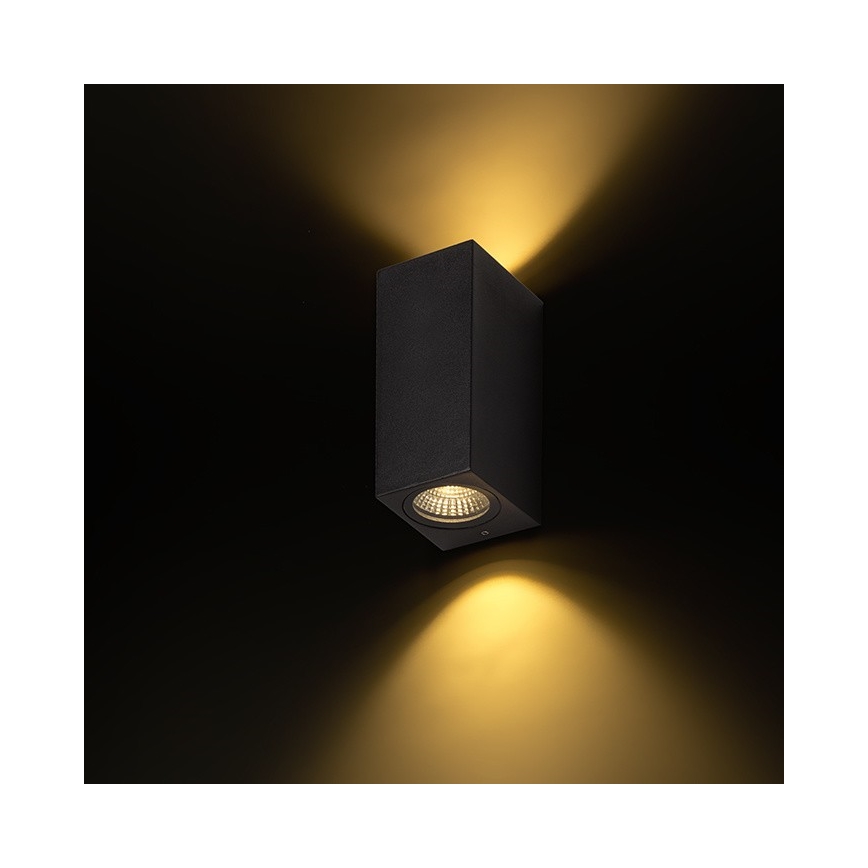 RED - Design Rendl - R12028 - Aplique LED para exterior KUBI 2xLED/3W/230V IP54
