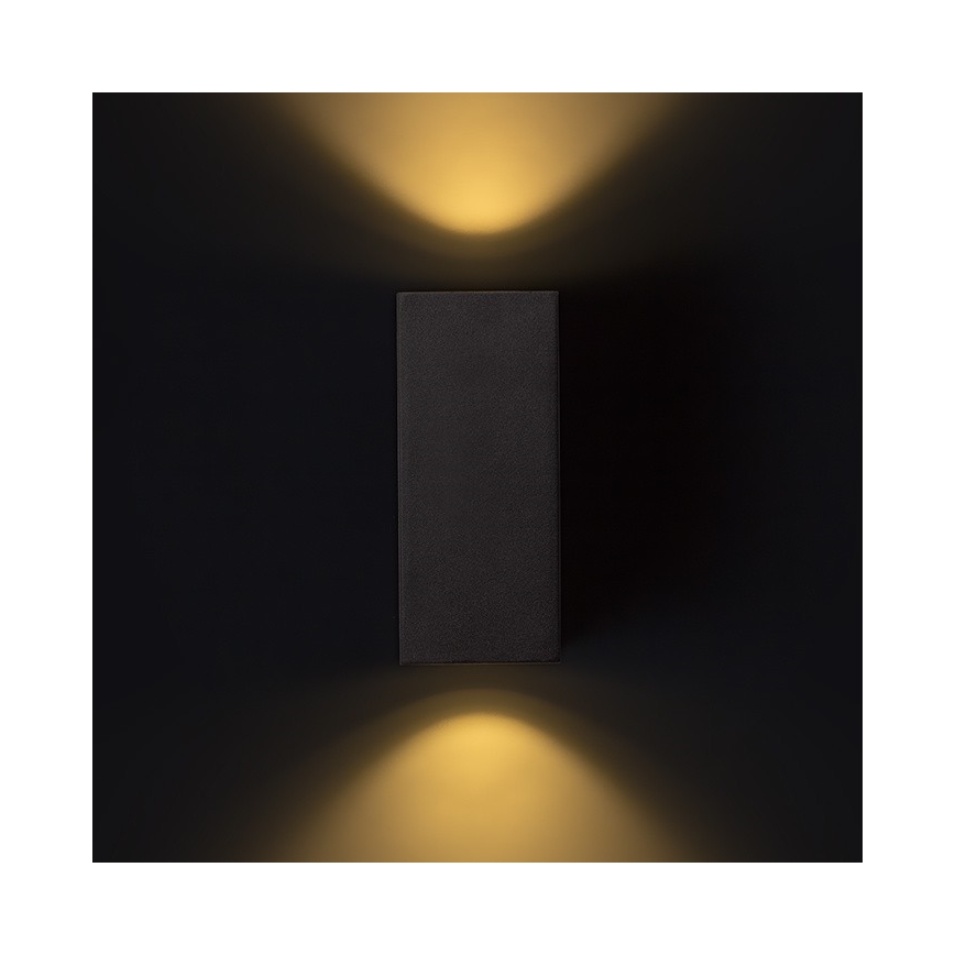 RED - Design Rendl - R12028 - Aplique LED para exterior KUBI 2xLED/3W/230V IP54