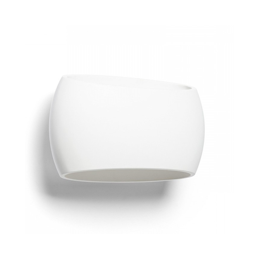 RED - Design Rendl - R12365 - Aplique VERITA 1xE27/33W/230V blanco