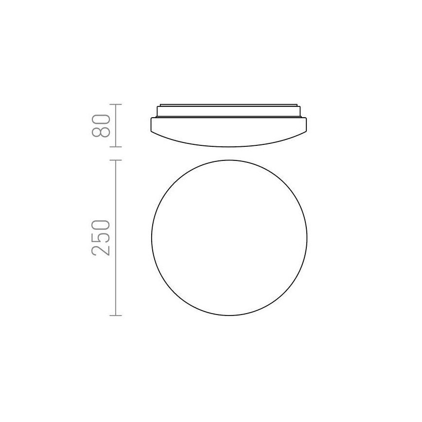 RED - Design Rendl - R12431 - Plafón LED SEMPRE LED/10W/230V