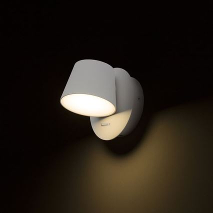 RED - Design Rendl - R12476 - LED Nástěnná Foco AMADEUS LED/6W/230V blanco
