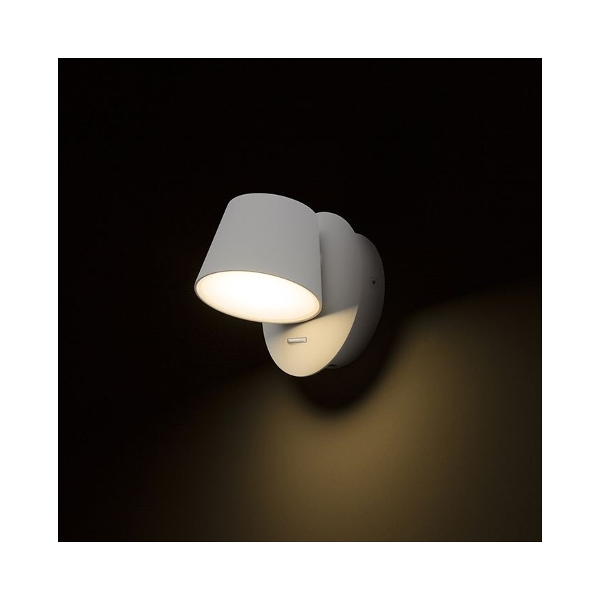 RED - Design Rendl - R12476 - LED Nástěnná Foco AMADEUS LED/6W/230V blanco
