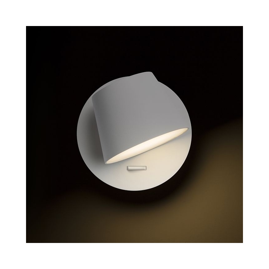 RED - Design Rendl - R12476 - LED Nástěnná Foco AMADEUS LED/6W/230V blanco